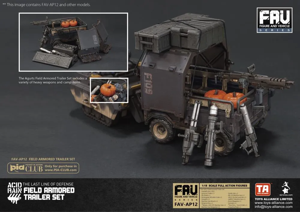 FAV-AP12 Field Armored 1:18 Scale | Acid Rain FAV