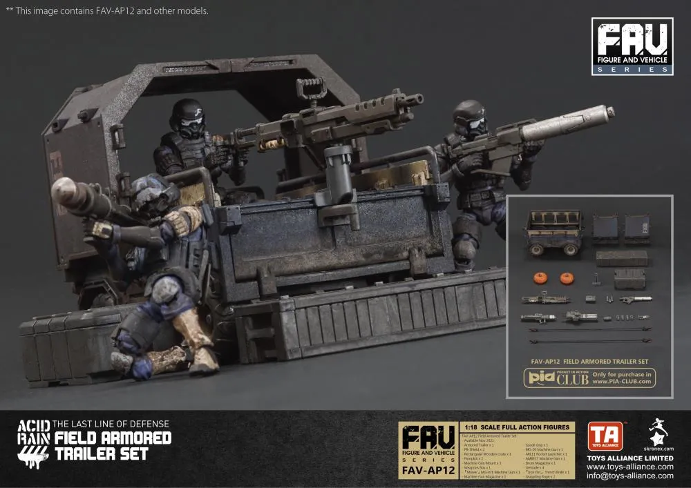 FAV-AP12 Field Armored 1:18 Scale | Acid Rain FAV