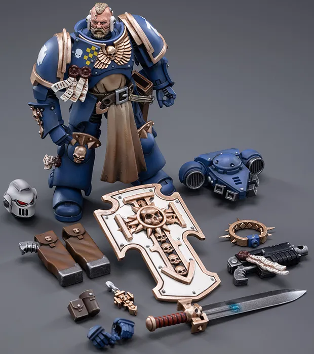 Ultramarines Bladeguard Veterans 02 1/18 Scale | Warhammer 40K | Joy Toy 