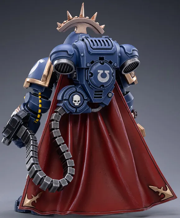 Ultramarines Primaris Captain Gravis Armour Voltain 1/18 Scale | Warhammer 40K | Joy Toy 