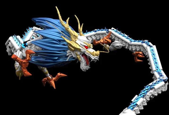 TS-01W White Dragon | Tamashii Soul Model Technology