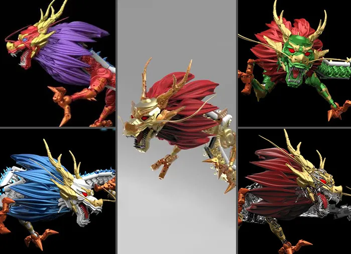 TS-01 Mystery Box Dragon | Tamashii Soul Model Technology