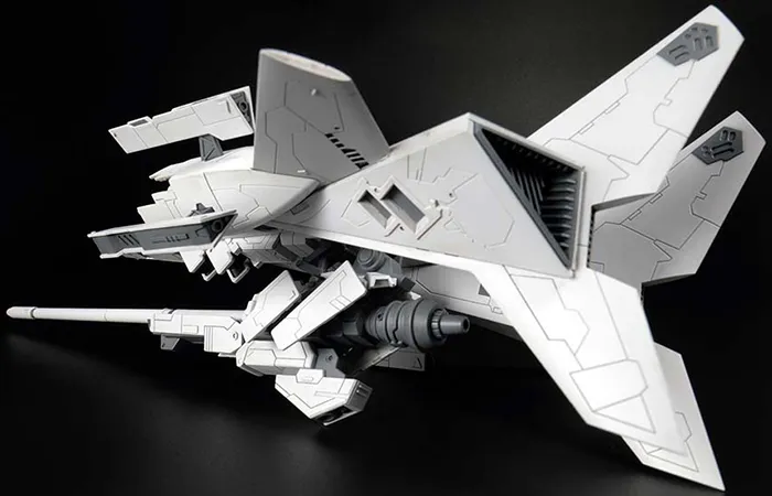 SA-77 Lancer Type 1/100 Scale Model Kit | Silpheed | PLUM