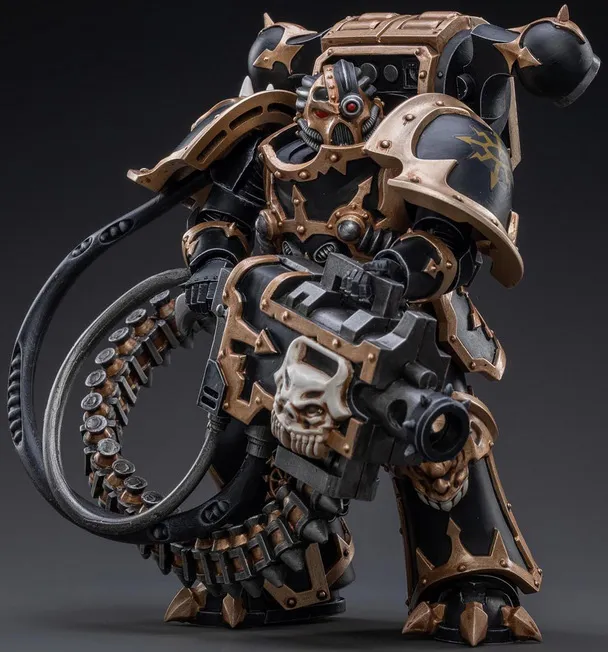 Marine 04 Black Legion Havocs 1/18 Scale | Warhammer 40K | Joy Toy