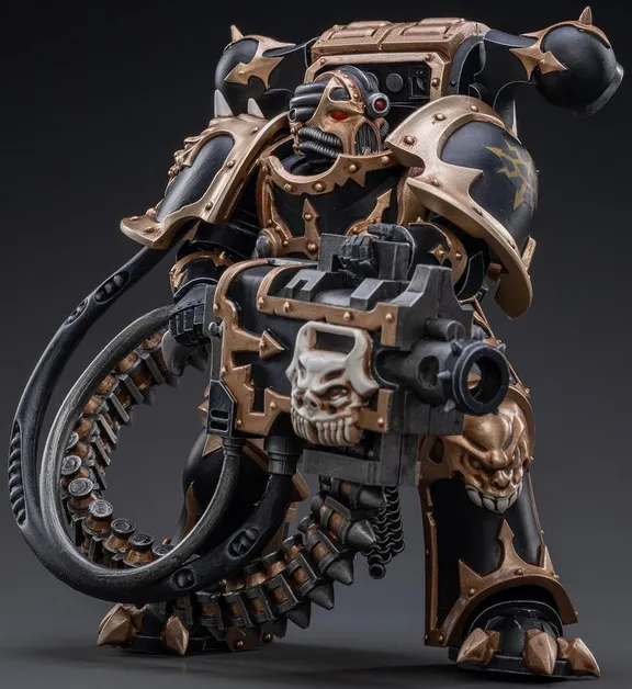 Marine 04 Black Legion Havocs 1/18 Scale | Warhammer 40K | Joy Toy
