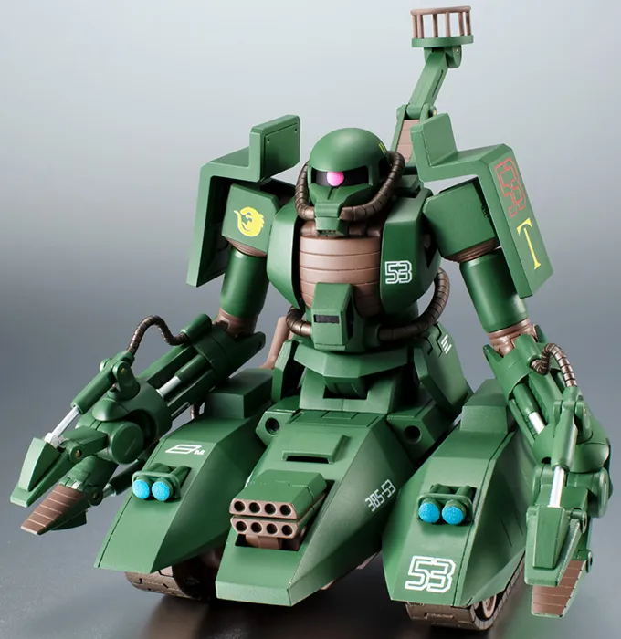 MS-06V-6 Zaku Tank Green Macaque Version A.N.I.M.E. Robot Spirits | Gundam | Bandai Tamashii Nations