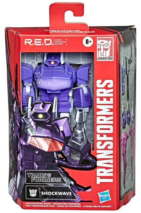G1 Shockwave 6-Inch Scale | R.E.D. [Robot Enhanced Design] | Transformers Generations