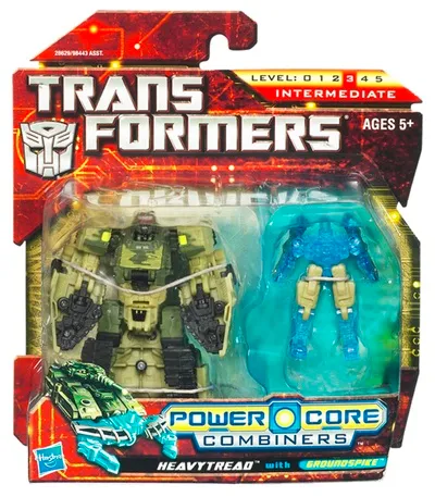 Heavytread with Groundspike Commander 2-Pack | Transformers Generations Power Core Combiners
