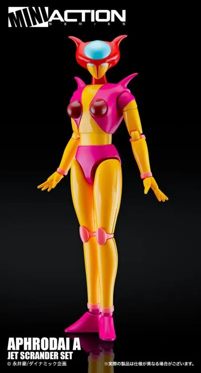 Aphrodai A and Jet Scrander Set| Mini Action Series | Action Toys