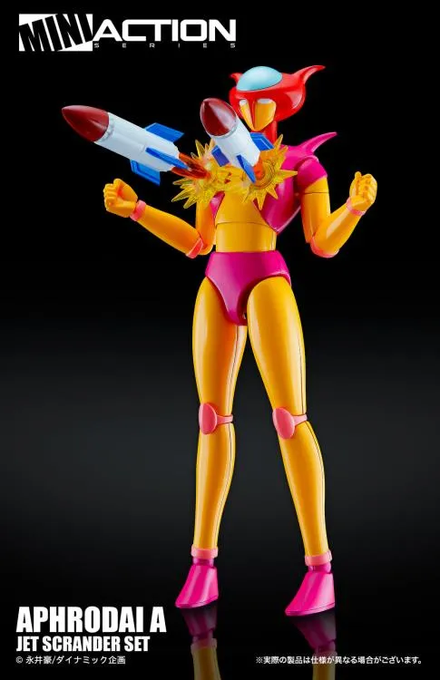 Aphrodai A and Jet Scrander Set| Mini Action Series | Action Toys