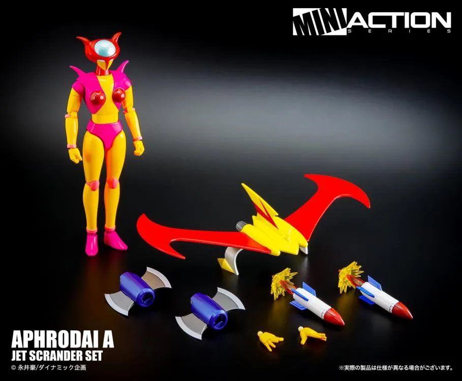 Aphrodai A and Jet Scrander Set| Mini Action Series | Action Toys