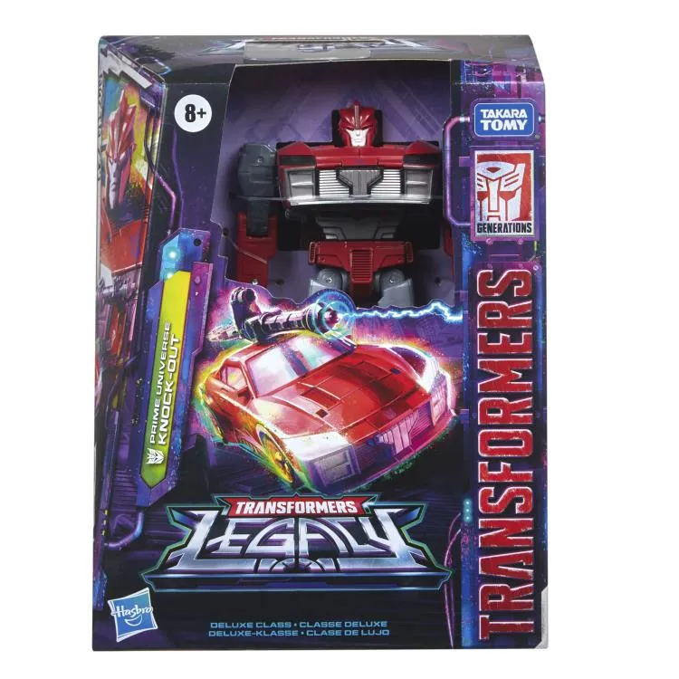 Prime Universe Knock Out Legacy Deluxe Class | Transformers Generations Legacy