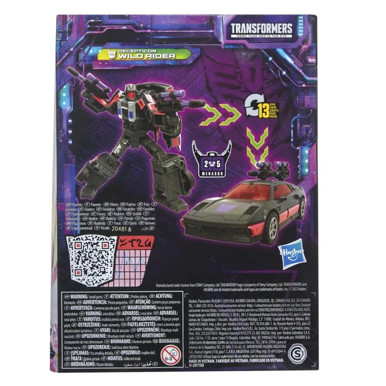 Decepticon Wild Rider Legacy Deluxe Class | Transformers Generations Legacy