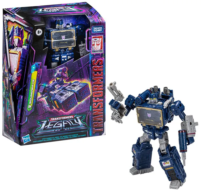 Soundwave Legacy Voyager Class | Transformers Generations Legacy