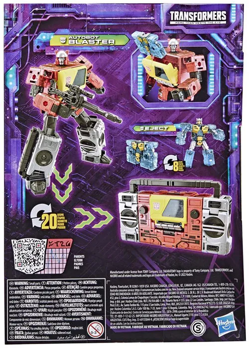 Blaster Legacy Voyager Class | Transformers Generations Legacy