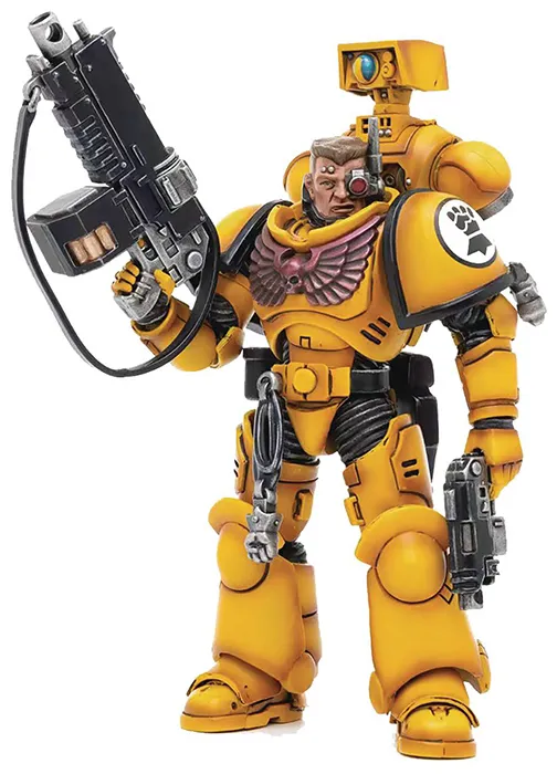 Brother Marine Imperial Fists Intercessors 1/18 Scale | Warhammer 40K | Joy Toy