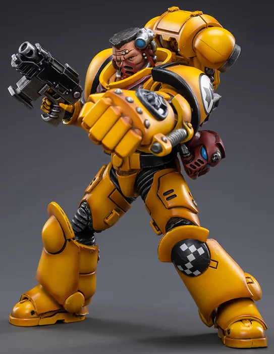 Brother Sergeant Sevito Imperial Fists Intercessors 1/18 Scale | Warhammer 40K | Joy Toy