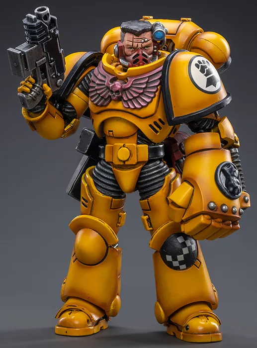 Brother Sergeant Sevito Imperial Fists Intercessors 1/18 Scale | Warhammer 40K | Joy Toy