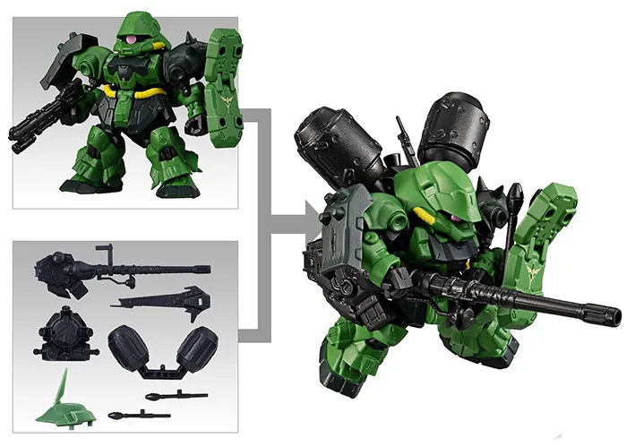 Gundam Vol.2 Box of 10 Figures and Accessories Gundam Mobility Joint | Gundam Mobile Suit | Bandai Spirits