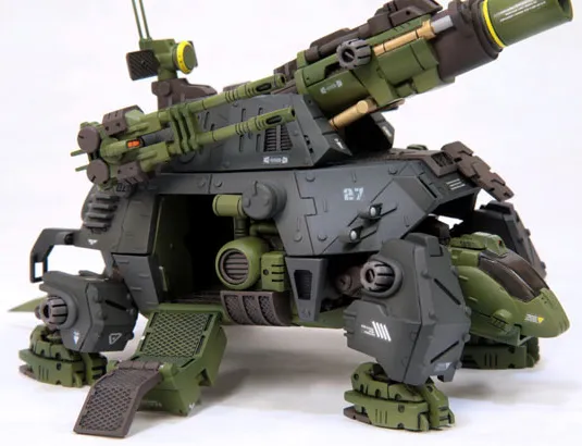 RMZ-27 Cannon Tortoise Model Kit 1/72 Scale | Zoids Highend Master Model | Kotobukiya