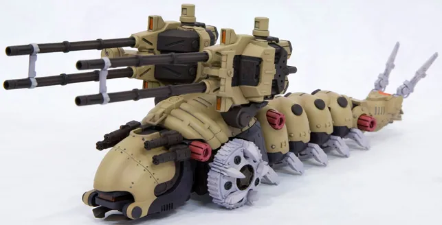 EMZ-15 Molga AA & Molga Carrier Model Kit 1/72 Scale | Zoids Highend Master Model | Kotobukiya