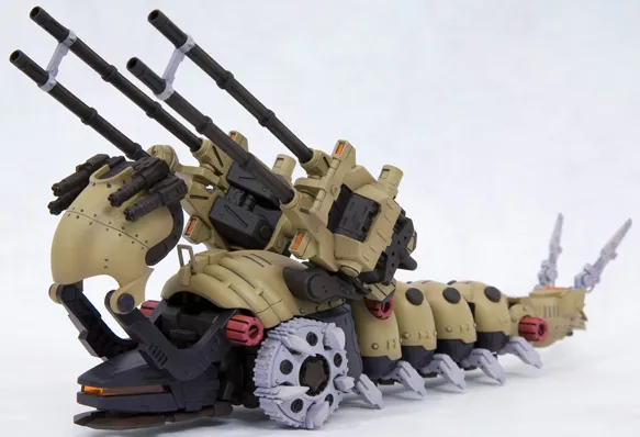EMZ-15 Molga AA & Molga Carrier Model Kit 1/72 Scale | Zoids Highend Master Model | Kotobukiya