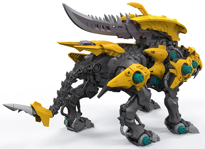 Fang Tiger Model Kit 1/72 Scale | Zoids Highend Master Model | Kotobukiya