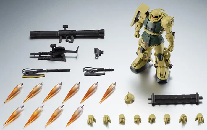 MS-06R-1 High Mobility Zaku II A.N.I.M.E. Version Robot Spirits | Bandai Tamashii Nations | Gundam Mobile Suit Gundam