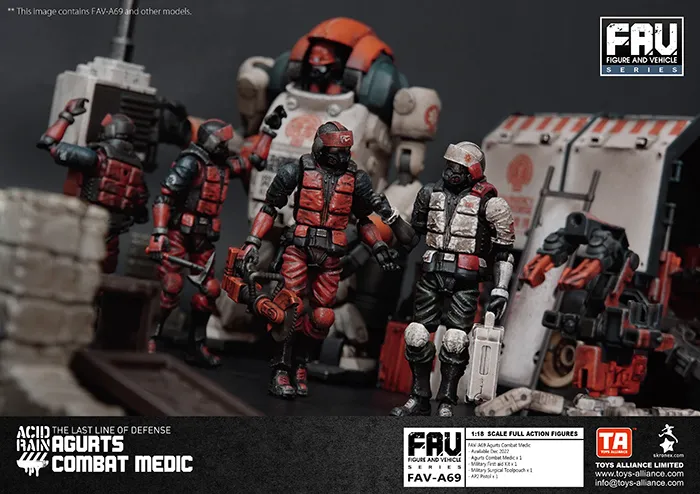 FAV-A69 Agurts Combat Medic 1:18 Scale | Acid Rain FAV