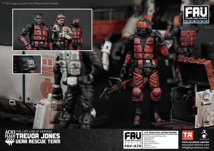 FAV-A70 Trevor Jones UERA Rescue Team 1:18 Scale | Acid Rain FAV