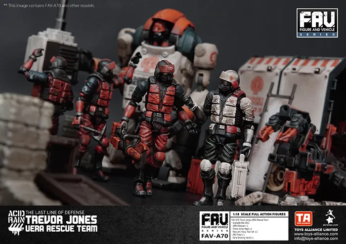 FAV-A70 Trevor Jones UERA Rescue Team 1:18 Scale | Acid Rain FAV