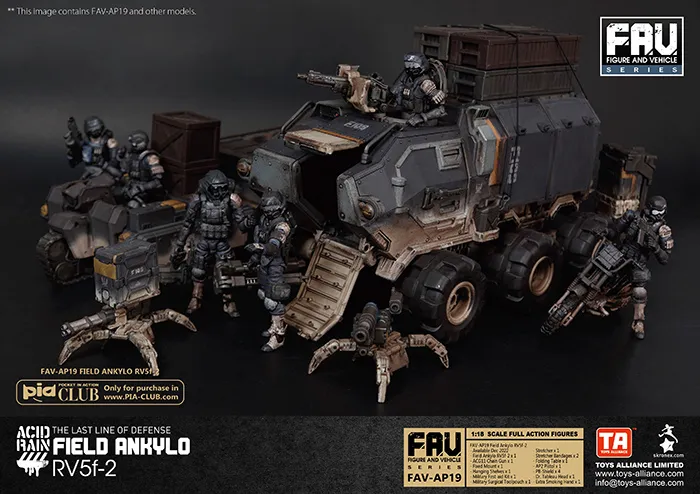 FAV-AP19 Field Ankylo RV5f-2 1:18 Scale | Acid Rain FAV