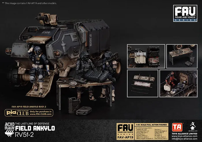 FAV-AP19 Field Ankylo RV5f-2 1:18 Scale | Acid Rain FAV