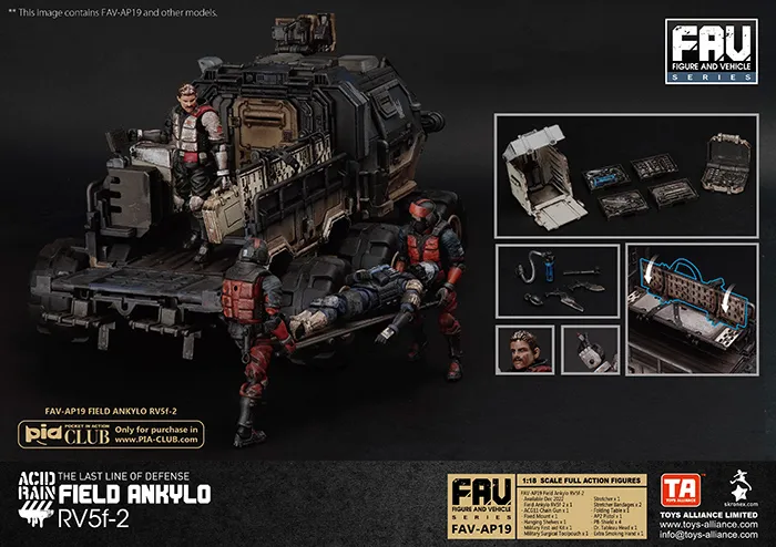 FAV-AP19 Field Ankylo RV5f-2 1:18 Scale | Acid Rain FAV