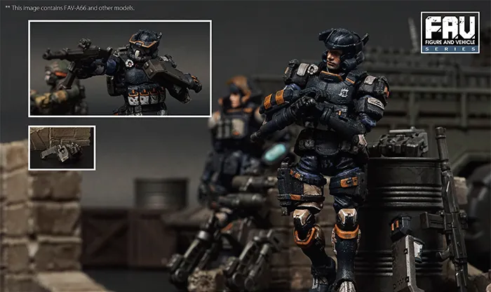 FAV-A66 King Shielded Striker  1:18 Scale | Acid Rain FAV