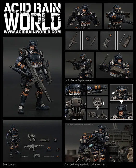 FAV-A66 King Shielded Striker  1:18 Scale | Acid Rain FAV