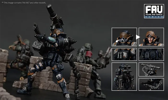 FAV-A67 Steel Unstoppable Bomber 1:18 Scale | Acid Rain FAV