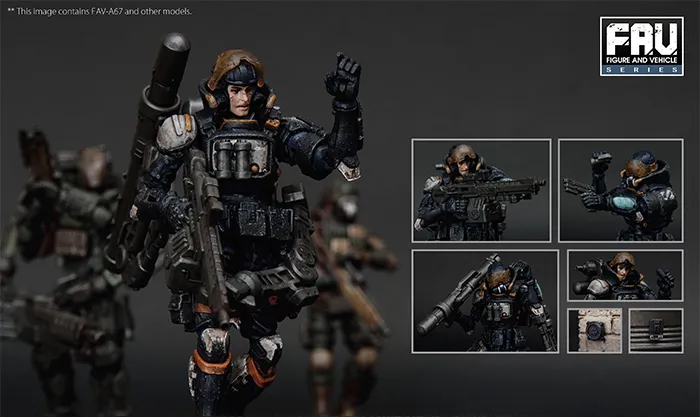 FAV-A67 Steel Unstoppable Bomber 1:18 Scale | Acid Rain FAV