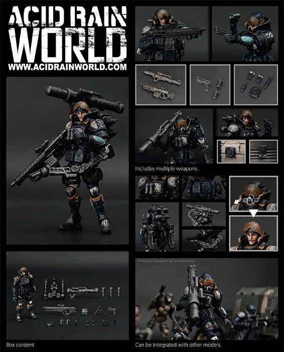 FAV-A67 Steel Unstoppable Bomber 1:18 Scale | Acid Rain FAV