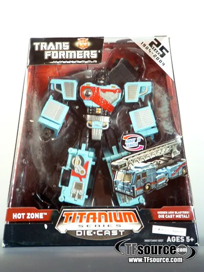 Hot Zone Exclusive 6-Inch | Transformers Titanium Cybetron Heroes