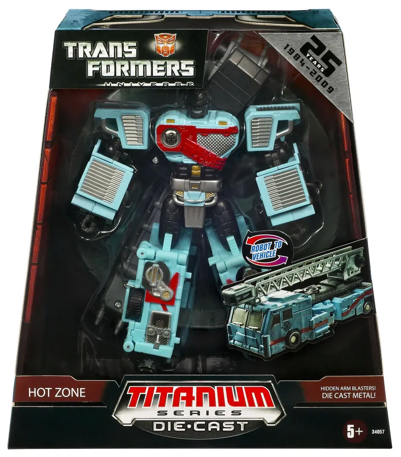 Hot Zone Exclusive 6-Inch | Transformers Titanium Cybetron Heroes