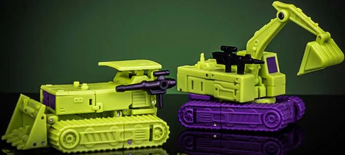 MS-B41A Excavator and MS-B42A Bulldozer  | Magic Square