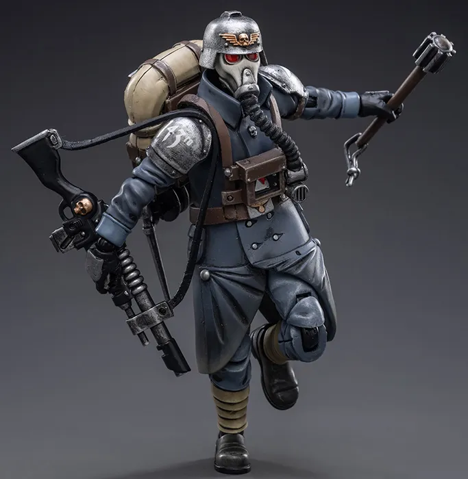 Death Korps of Krieg Veteran Squad Guardsman 1/18 Scale | Warhammer 40K | Joy Toy