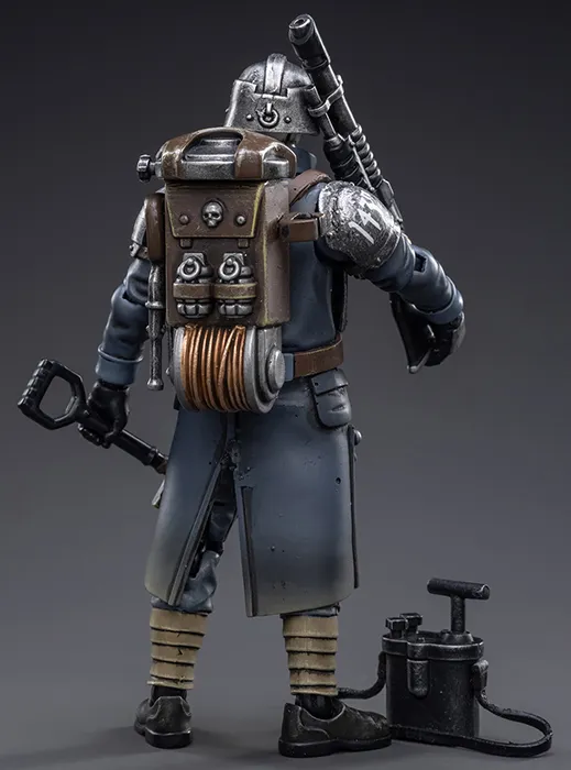Death Korps of Krieg Veteran Squad Guardsman Demolitions Specialist 1/18 Scale | Warhammer 40K | Joy Toy