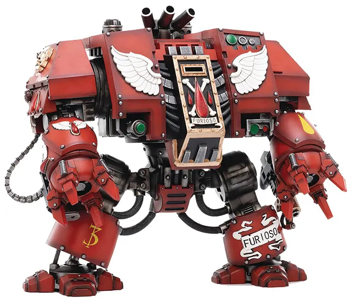 Blood Angels Furioso Dreadnought Brother Samel 1/18 Scale | Warhammer 40K | Joy Toy