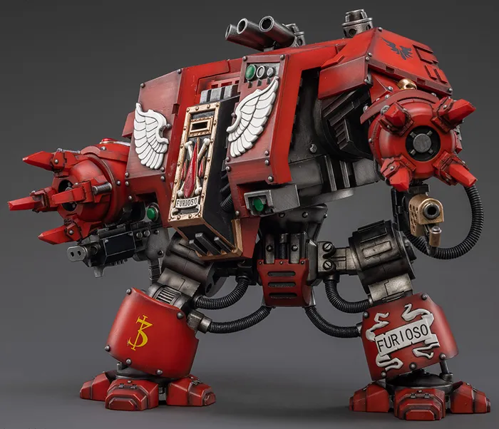 Blood Angels Furioso Dreadnought Brother Samel 1/18 Scale | Warhammer 40K | Joy Toy