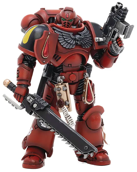 Brother Sergeant Ranian Blood Angels Intercessors 1/18 Scale | Warhammer 40K | Joy Toy