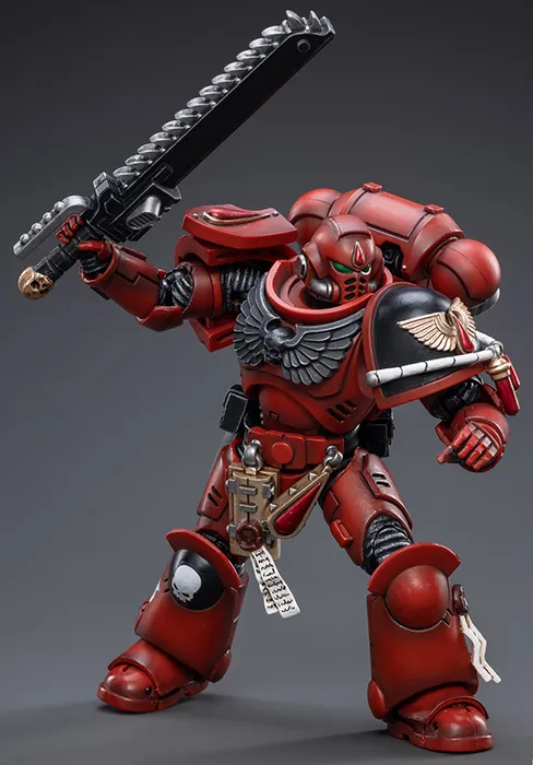 Brother Sergeant Ranian Blood Angels Intercessors 1/18 Scale | Warhammer 40K | Joy Toy