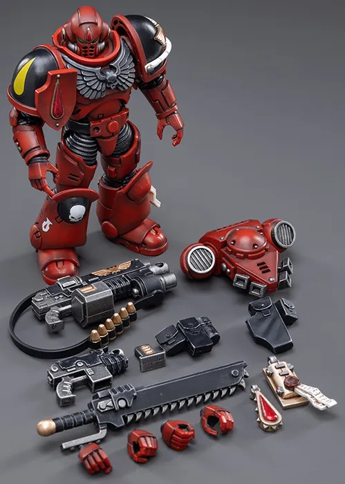 Brother Sergeant Ranian Blood Angels Intercessors 1/18 Scale | Warhammer 40K | Joy Toy