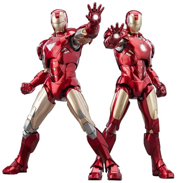 Iron Man Mark 4 and Mark 6 1/9 Scale Model Kit | Avengers | E-Model